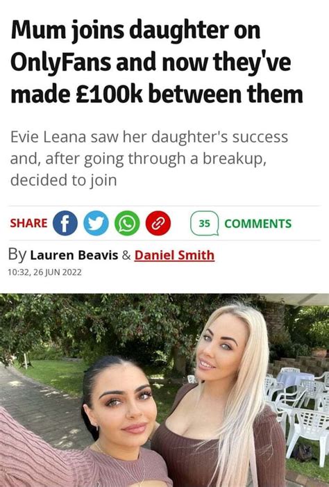 mom daughter onlyfans|Mum joins daughter on OnlyFans and now theyve made £100k。